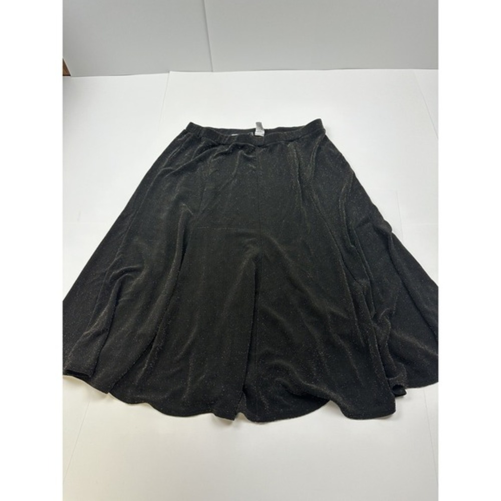 Women's BILL BLASS Knee Length Skirt‎ Size 2 Metallic Speckled Vintage